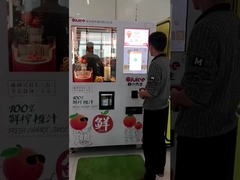 دستگاه فروش آب میوه پرتقال خیابانی با کارت خوان سکه پذیرنده نقدی