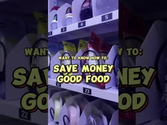 دستگاه فروش غذای سالم با مایکروویو برای گرم کردن