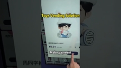راه‌حل فروش اسباب‌بازی، دستگاه فروش خودکار پیشرفته با آسانسور برای توزیع IP اسباب‌بازی‌ها #ماشین فروش