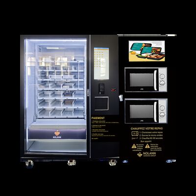 کیفیت  Big Capacity Hot Food & Pizza Vending Machine with Microwave Heating and Refrigeration System کارخانه