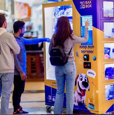 کیفیت  Smart Pet Medicine & Supplies Vending Machine with Side Lockers for Pet Stores & Veterinary Clinics کارخانه