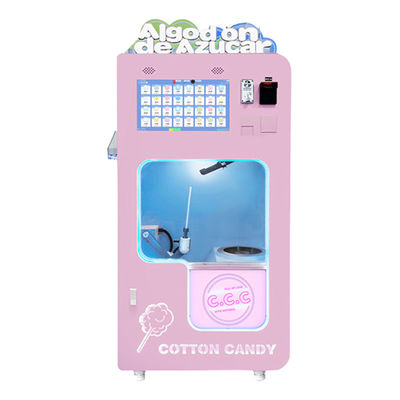 میکران اتوماتیک 32 طعم میوه ماشین فروش شیرینی پنبه کوچک برای تجارت مواد غذایی خیابانی با قیمت مناسب