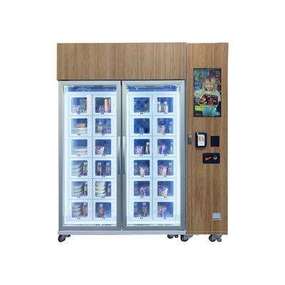 دستگاه فروش گل تازه با خنک‌کننده تجاری میکرون در فروشگاه خرده‌فروشی بدون متصدی