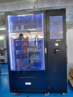 دستگاه فروش پودر شوینده با درب شیشه ای و مه زدایی برقی 24 ولت