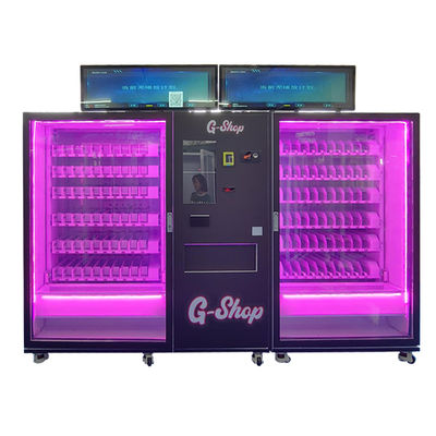 دستگاه فروش خودکار ترکیبی بزرگ دو در یک، تنقلات، دستگاه فروش خودکار با تأیید سن اتحادیه اروپا