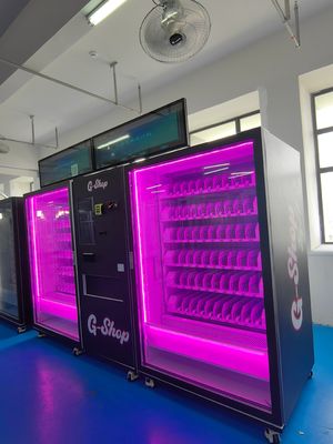 دستگاه فروش تنقلات با صفحه نمایش بالا و حمل و نقل درب به بندر خدمات OEM/ODM