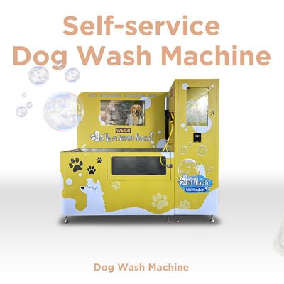 شستشوی بهداشتی سگ در دسترس شماست. دستگاه فروش سفارشی W2000*D663*H1800 میلی‌متر با گزینه‌های شامپو