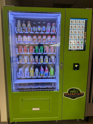 دستگاه فروش خودکار اسنک با ترمینال پرداخت اختیاری و قابلیت موجودی کالا در لحظه و کنترل از راه دور