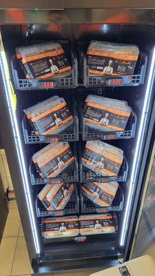 دستگاه فروش قطعات یخی فلزی برای سرویس سریع و راحت