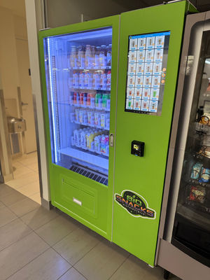 دستگاه‌های فروش خودکار با قاب فلزی، عرض ۱۲۸۰ میلی‌متر * عمق ۸۳۰ میلی‌متر * ارتفاع ۱۹۳۰ میلی‌متر، ضروری برای پارک‌های موضوعی و باغ‌وحش‌ها