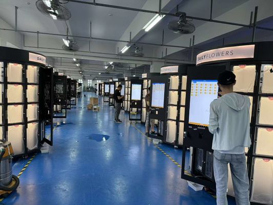 دستگاه فروش آسان و کمد برای مراکز خرید قاب فلزی دوامدار 420 کیلوگرم ظرفیت