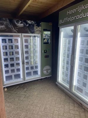 دستگاه فروش خودکار کمدی منجمد راحت و همه کاره -22 درجه سانتیگراد تا 20 درجه سانتیگراد با محدوده دما