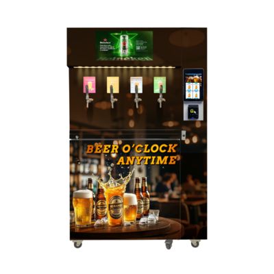 دستگاه آبجوی پیش‌نویس صرفه‌جویی در مصرف انرژی W97*D66*H205 سانتی‌متر با سیستم خنک‌کننده 5-8 درجه سانتی‌گراد