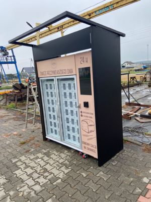 دستگاه فروش خودکار 42-کمدی با صفحه لمسی 22 اینچی و اندروید 11.1