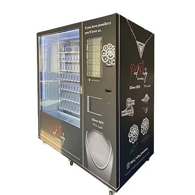 دستگاه فروش خودکار جواهرات هوشمند با آسانسور ردیابی بالا و پایین و درب امنیتی دوجداره