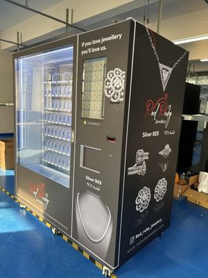 دستگاه فروش جواهرات لوکس هوشمند با صفحه لمسی 21.5 اینچی و سیستم عامل اندروید 11