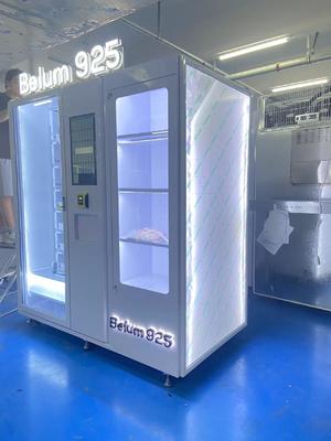 دستگاه فروش هوشمند جواهرات با گزینه‌های پرداخت متعدد، درب امنیتی دوجداره و سیستم بالابر خودکار