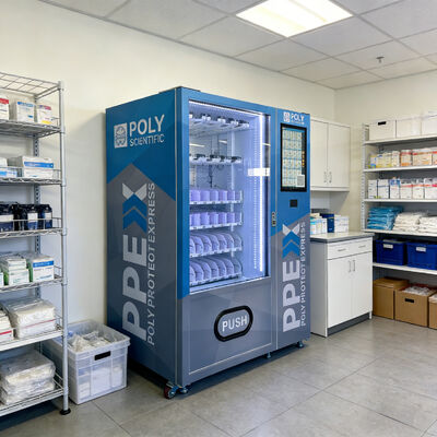 دستگاه فروش هوشمند PPE با سیستم مدیریت کارکنان و دسترسی به IC / ID Card