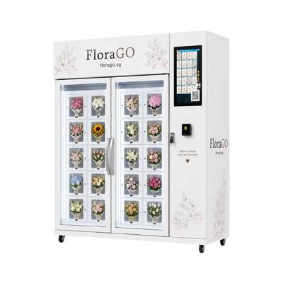 Flower Vending Machine Locker System for 24/7 Fresh Bouquet Sales