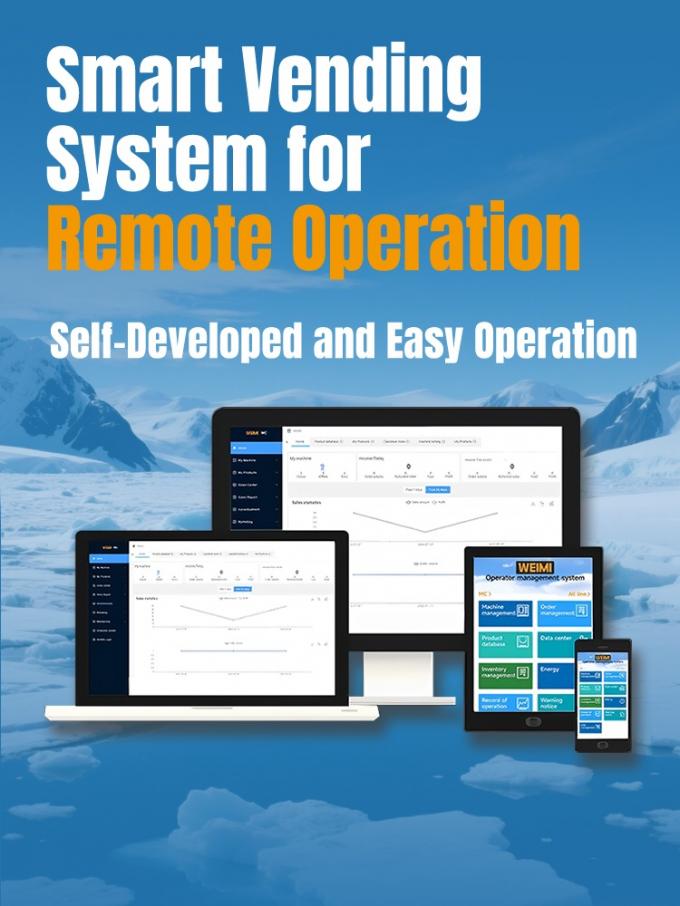 Self-service 5-8℃ Fresh Cold Beer Vending Machine with 4 Beer Options for Bars Cafeterias